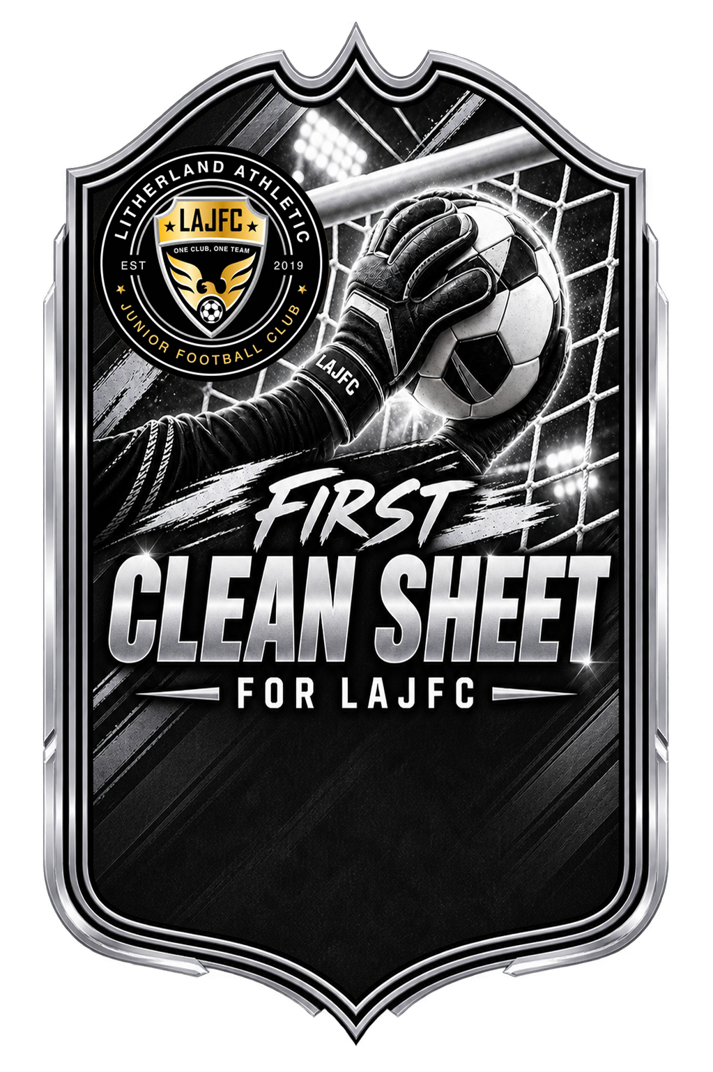 First Clean Sheet card artwork